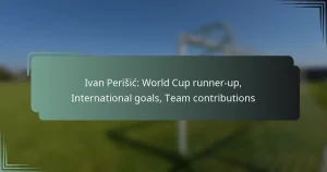 Ivan Perišić: World Cup runner-up, International goals, Team contributions