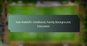 Ivan Rakitić: Childhood, Family Background, Education