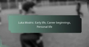 Luka Modric: Early life, Career beginnings, Personal life